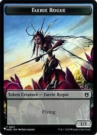 Faerie Rogue // Ape Double-Sided Token - The List Reprints - Magic: The Gathering card