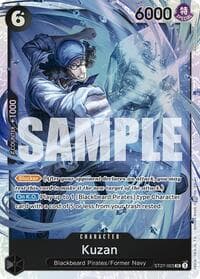 Kuzan - ST-27: Starter Deck 27 BLACK Marshall.D.Teach - One Piece Card Game card