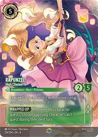 Rapunzel - High Climber (Enchanted) - Reign of Jafar - Disney Lorcana card