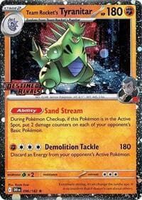 Team Rocket's Tyranitar (Prerelease) - Miscellaneous Cards & Products - Pokemon card