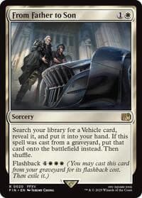 From Father to Son - FINAL FANTASY - Magic: The Gathering card