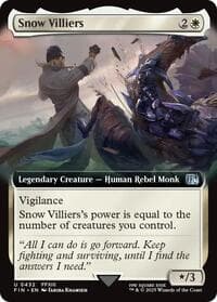 Snow Villiers (Extended Art) - FINAL FANTASY - Magic: The Gathering card