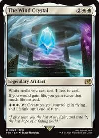 The Wind Crystal - FINAL FANTASY - Magic: The Gathering card