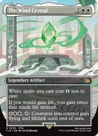 The Wind Crystal (Borderless) - FINAL FANTASY - Magic: The Gathering card