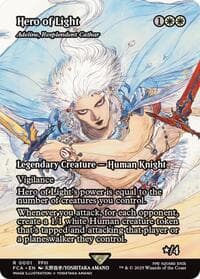 Hero of Light - Adeline, Resplendent Cathar (Showcase) - FINAL FANTASY: Through the Ages - Magic: The Gathering card