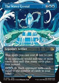 The Water Crystal (Borderless) - FINAL FANTASY - Magic: The Gathering card