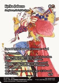 Kefka Palazzo - Purphoros, God of the Forge (Showcase) - FINAL FANTASY: Through the Ages - Magic: The Gathering card
