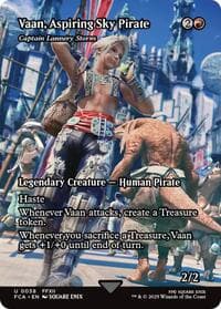 Vaan, Aspiring Sky Pirate - Captain Lannery Storm (Showcase) - FINAL FANTASY: Through the Ages - Magic: The Gathering card