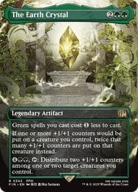 The Earth Crystal (Borderless) - FINAL FANTASY - Magic: The Gathering card