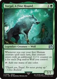 Torgal, A Fine Hound - FINAL FANTASY - Magic: The Gathering card