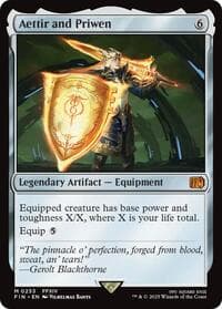 Aettir and Priwen - FINAL FANTASY - Magic: The Gathering card