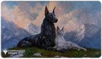 Commander Series 8 (Fan Vote 3) Holofoil Playmat for Magic: The Gathering - Rin and Seri - Ultra Pro Playmats - Playmats card