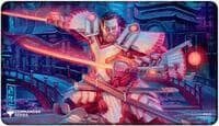 Commander Series (2025 Wedge) Stitched Edge Playmat for Magic: The Gathering - Isshin - Ultra Pro Playmats - Playmats card