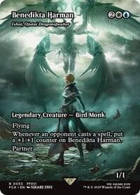 Benedikta Harman - Ishai, Ojutai Dragonspeaker (Showcase) - FINAL FANTASY: Through the Ages - Magic: The Gathering card