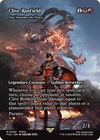 Clive Rosfield - Vial Smasher the Fierce (Showcase) - FINAL FANTASY: Through the Ages - Magic: The Gathering card