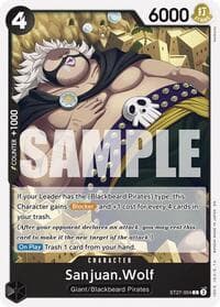Sanjuan.Wolf - ST-27: Starter Deck 27 BLACK Marshall.D.Teach - One Piece Card Game card