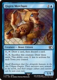 Qiqirn Merchant - FINAL FANTASY - Magic: The Gathering card