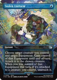 Stolen Uniform (Borderless) - FINAL FANTASY - Magic: The Gathering card