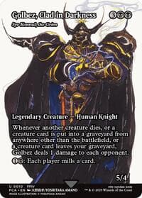 Golbez, Clad in Darkness - Syr Konrad, the Grim (Showcase) - FINAL FANTASY: Through the Ages - Magic: The Gathering card
