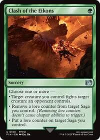 Clash of the Eikons - FINAL FANTASY - Magic: The Gathering card