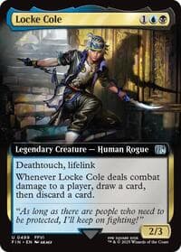 Locke Cole (Extended Art) - FINAL FANTASY - Magic: The Gathering card