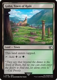 Gohn, Town of Ruin - FINAL FANTASY - Magic: The Gathering card