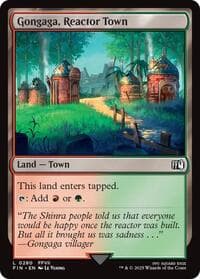 Gongaga, Reactor Town - FINAL FANTASY - Magic: The Gathering card