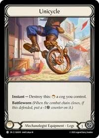 Unicycle - High Seas - Flesh and Blood TCG card