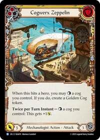 Cogwerx Zeppelin (Yellow) - High Seas - Flesh and Blood TCG card