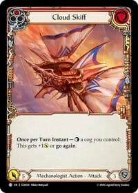 Cloud Skiff (Red) - High Seas - Flesh and Blood TCG card