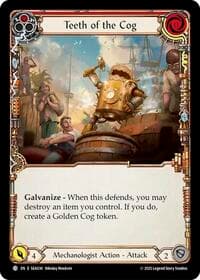 Teeth of the Cog (Red) - High Seas - Flesh and Blood TCG card