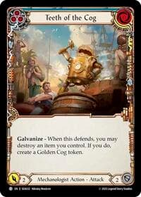 Teeth of the Cog (Blue) - High Seas - Flesh and Blood TCG card