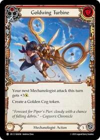 Goldwing Turbine (Red) - High Seas - Flesh and Blood TCG card