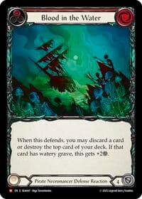 Blood in the Water - High Seas - Flesh and Blood TCG card