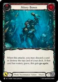 Jittery Bones (Red) - High Seas - Flesh and Blood TCG card