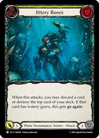 Jittery Bones (Yellow) - High Seas - Flesh and Blood TCG card