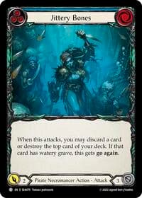 Jittery Bones (Blue) - High Seas - Flesh and Blood TCG card
