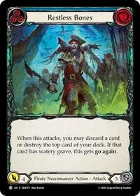 Restless Bones (Blue) - High Seas - Flesh and Blood TCG card
