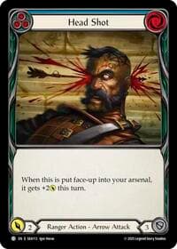 Head Shot (Blue) - High Seas - Flesh and Blood TCG card