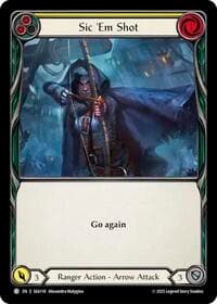 Sic 'Em Shot (Yellow) - High Seas - Flesh and Blood TCG card