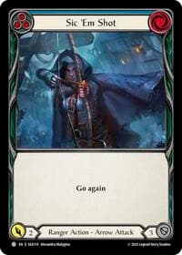 Sic 'Em Shot (Blue) - High Seas - Flesh and Blood TCG card