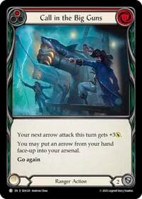 Call in the Big Guns (Red) - High Seas - Flesh and Blood TCG card