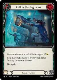 Call in the Big Guns (Yellow) - High Seas - Flesh and Blood TCG card