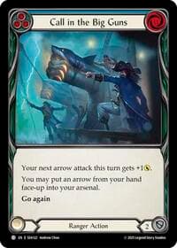 Call in the Big Guns (Blue) - High Seas - Flesh and Blood TCG card