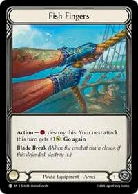 Fish Fingers - High Seas - Flesh and Blood TCG card