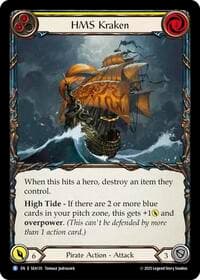 HMS Kraken - High Seas - Flesh and Blood TCG card