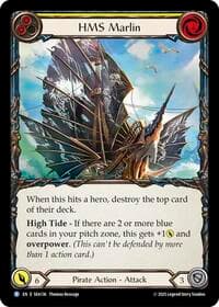 HMS Marlin - High Seas - Flesh and Blood TCG card