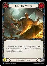 Pilfer the Wreck (Blue) - High Seas - Flesh and Blood TCG card