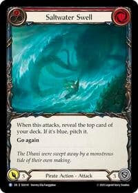 Saltwater Swell (Red) - High Seas - Flesh and Blood TCG card