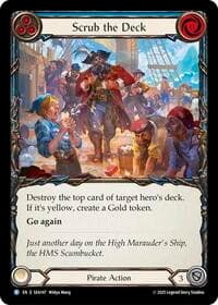 Scrub the Deck - High Seas - Flesh and Blood TCG card
